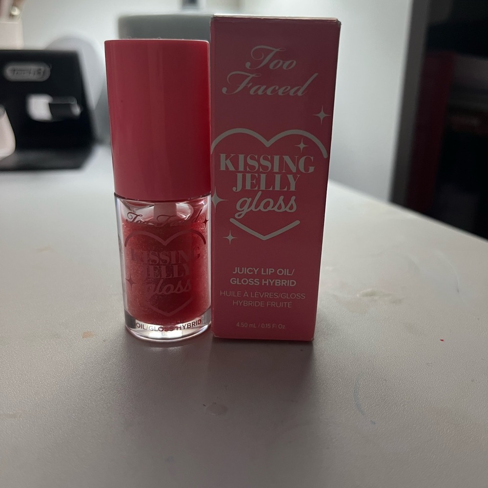 Too Faced Kissing Jelly Gloss - Pink Grape Soda